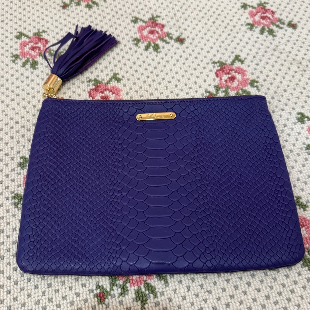 GiGi New York All in One Clutch Bag. NWOT. Color different than stock photo